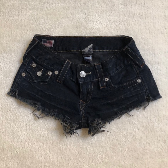 TRBJ Joey Cutoff Thigh High shorts - Picture 1 of 9